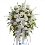 lagrima funebre blanca