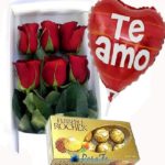 combo rosa chocolate